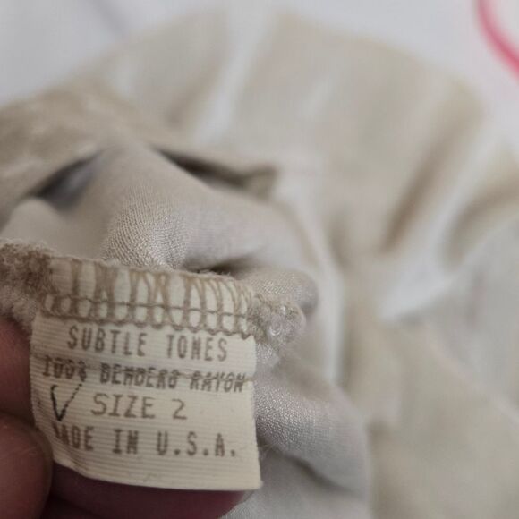 VINTAGE beige neutral ren faire‎ medieval strappy tank maxi dress XL - Picture 9 of 12